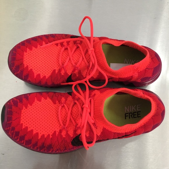 nike free flyknit 3.0 womens red